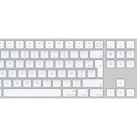 Apple Magic Keyboard mit Touch ID und Ziffernblock FR weiß