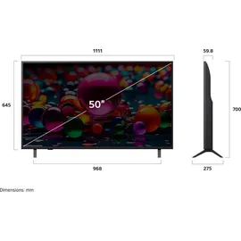 LG 50UA75006LA 50" LED 4K UHD AI Smart TV UA75