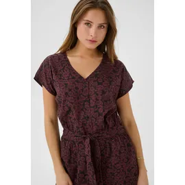 Kaffe Overall KAbeathe 42, Fudge/Black flower print), - 42