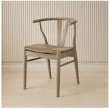 Hammel Furniture Stuhl Freja, Esszimmerstuhl, Wohnzimmerstuhl, Massivholz, gepolsterte Sitzfläche, versch. Farbvarianten beige