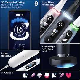 Oral-B iO Series 9N black onyx + Aufsteckbürsten 2 St.