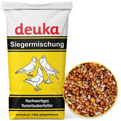 deuka Siegermischung I 25kg - Ergänzungsfuttermittel für kleine Taubenrassen und Kurzschnäbler