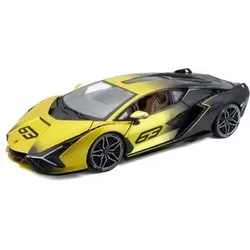 BBURAGO 18-11100 Bburago 1:18 Lamborghini Sian FKP 37 yellow/black