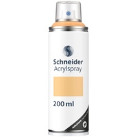 Schneider Paint-It 030 Supreme DIY Acryllack (hochdeckende Sprühfarbe, apricot pastel