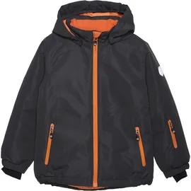 Color Kids Skijacke orange | schwarz 128