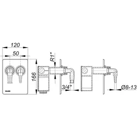 Dallmer 400 Vario.2 Waschgeräte-Siphon