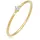 ELLI PREMIUM Verlobungsring ELLI PREMIUM "Stapelring Topas Solitär Verlobung 925 Silber" Gr. 54, gold, Fingerringe, Damen, 54mm, Silber 925 (Sterlingsilber), Verlobungsring