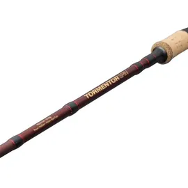 Abu Garcia Tormentor2 Spinnrute, Leichter 24T Carbon Blank, langlebige, Premium Korkgriff, vielseitig einsetzbar für Süß- und Salzwasserangler, Raubfischangeln auf Hecht, Barsch Zander, 2,74m 7-28g