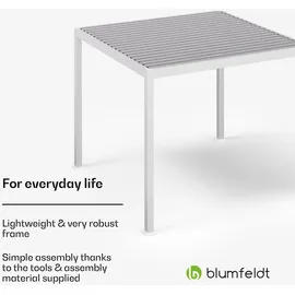 Blumfeldt LuminaHaven 3 x 3 m Weiß