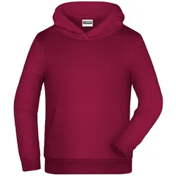 Kinder Basic Hoody Children "JN796K" - XL - wine