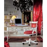 aea Computermöbel Schreibtisch 1x Schreibtisch + 1x Sessel JVmoebel - Weiß