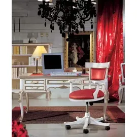 aea Computermöbel Schreibtisch 1x Schreibtisch + 1x Sessel JVmoebel - Weiß