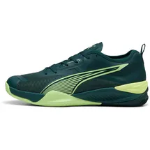 Puma Eliminate Nitro 4 Hallenschuh, Green Terrain Fizzy Light, 44.5