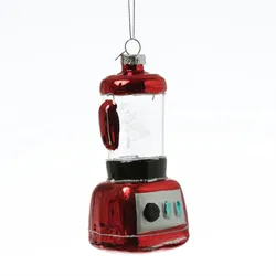 Weihnachtsbaumschmuck Küchenmixer Standmixer Glas Küchengerät H: 13cm