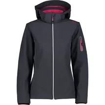 CMP Funktionsjacke Jacket Zip Hood TITANIO-FUCSIA 19UM, 36