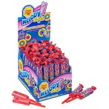 lollis Chupa Chups Melody Pop Lolly mit Flöte Erdbeergeschmack 16g 48er Pack