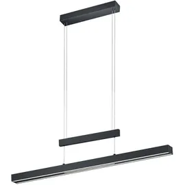 Trio Trajan 3-flg. 150 cm rund schwarz
