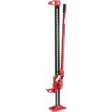 Wiltec Offroad Wagenheber bis 3000 kg max. 76 cm, Farmer Jack für Geländewagen, SUV, ATV und Anhänger, Farm Jack Wagenheber aus Stahl