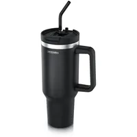 Arendo Thermobecher 1,2 l Schwarz