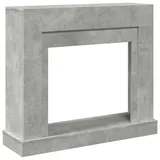 vidaXL Kaminumrandung 100 x 30 x 87,5 cm Grau