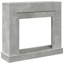 vidaXL Kaminumrandung 100 x 30 x 87,5 cm Grau