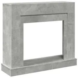 vidaXL Kaminumrandung 100 x 30 x 87,5 cm Grau