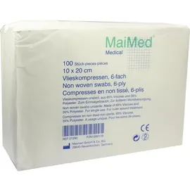 Maimed Vlieskompressen 10 x 20 cm 100 Stück