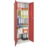 PAVOY Flügeltürschrank, HxBxT 1.800 x 600 x 500 mm, enzianblau, enzianblau