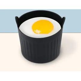 SNQ Heißluftfritteuse Auflaufförmchen 8 Stück schwarz