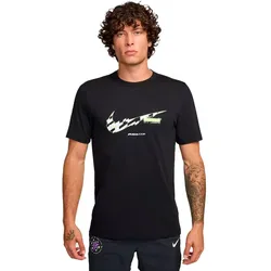 Nike Herren Tee Elite Entry schwarz