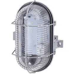 Ledino Pesch 8, Oberfläche, Oval, 1 Glühbirne(n), 4000 K, IP44, Silber