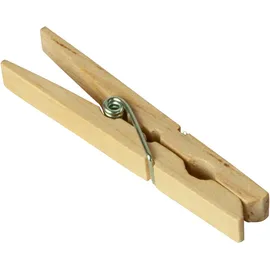 homéa Homéa, Wäscheklammern, Holz, 7 cm, naturfarben, 24 Stück