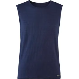 Bruno Banani Check Line 2 0 Tanktop Marine Polyamid X-Large Herren