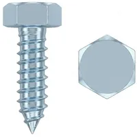 Industrial Quality Supplies Blechschraube DIN 7976 Sechskant/Spitze C 4,2 x 16 1000 Stück
