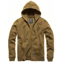 Vintage Industries Redstone Sweatjacke Herren Braun L