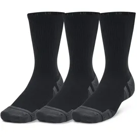 Under Armour Performance Tech Crew Socken 3er Pack Schwarz L (42-47)