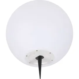 meine wunschleuchte 2er Set LED Solarkugeln mit RGB Farbwechsel & Erdspieß Gartenkugeln, Ø 30cm