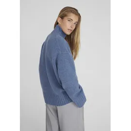 Style Republic Rollkragenpullover OVERSIZED BOXY Blau Melange L