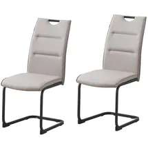 Hti-Living Schwingstuhl DannyP PU Cappuccino