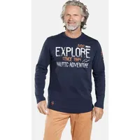 Jan Vanderstorm Langarmshirt ELION in dunkelblau | Gr.: 76-78