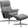 Stressless Mayfair mit Cross Base Leder 79 x 102 x 73 cm wild dove batick