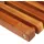 vidaXL Gartenstuhl 61,3 x 123,2 x 24,2 cm braun 2 St.
