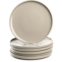 LEONARDO Speiseteller ROMA Ø 27 cm beige 6er Set