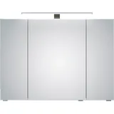 Saphir »6005 Sprint Badschrank, 3 Spiegeltüren, 6 Einlegeböden, 98 cm breit«, inkl. LED-Beleuchtung, Türdämpfer, Schalter-/Steckdosenkombination