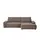 Uno Ecksofa mit Schlaffunktion Bouli ¦ braun ¦ Maße (cm): B: 264 H: 105 T: 162.0