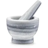 Zeller Mörser & Stößel-Set Marmor Ø 12 x 9