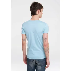 LOGOSHIRT T-Shirt "Sendung mit der Maus - Elefant", Herren, Gr. L, blau (hellblau), 100% Baumwolle, unifarben, normal, Rundhals, Shirts T-Shirt, mit coolem Print