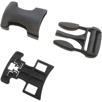 BURLEY Unisex – Erwachsene Schnappverschluss-3091997012 Schnappverschluss, Schwarz, Einheitsgröße