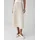 Plisseerock Damen Beige 36