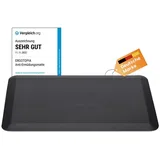 Ergotopia Anti-Ermüdungsmatte Arbeitsplatzmatte 51 x 76 cm Schwarz